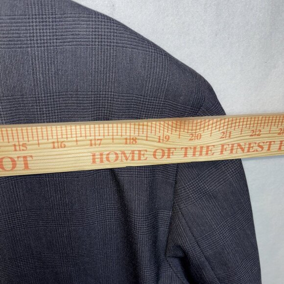 Burberry Blazer Men's 100% Pure Wool 2 Button Size 38 Color Blue - Picture 13 of 16